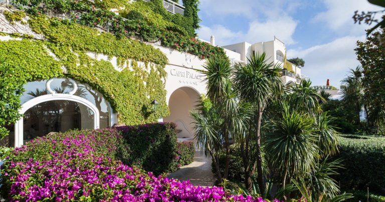 Capri Palace, il primo giugno riapre il booking per le prenotazioni