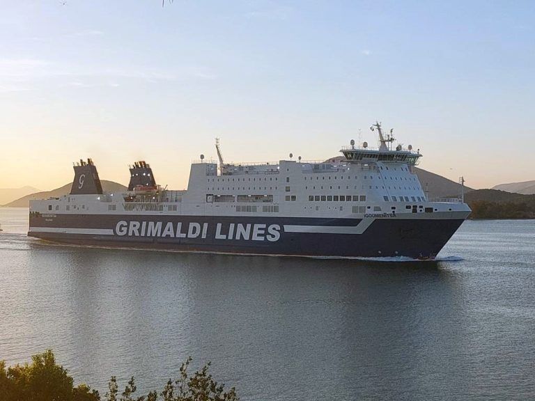 Grimaldi posiziona la nave Igoumenitsa sui collegamenti sud Italia – Grecia