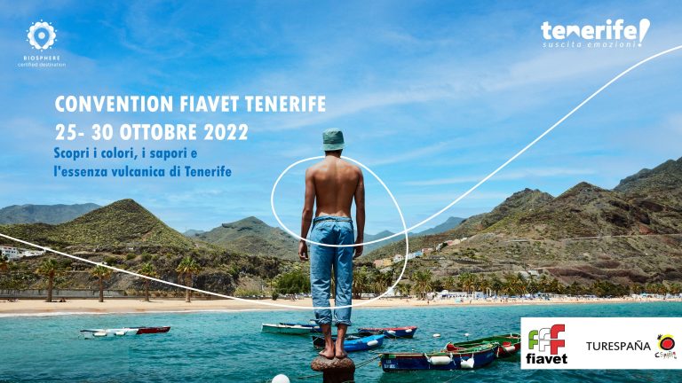 Dal 25 al 30 ottobre 2022 a Tenerife la convention nazionale di Fiavet