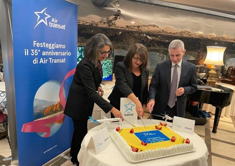 Air Transat celebra il 35° Anniversario e lancia i nuovi voli Italia-Canada con ADR