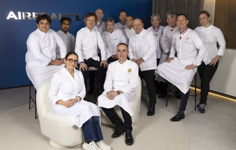 Air France svela i nomi dei 17 chef dedicati alla promozione della ristorazione francese