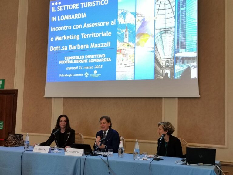Federalberghi Lombardia: incontro positivo con il nuovo assessore al Turismo Barbara Mazzali