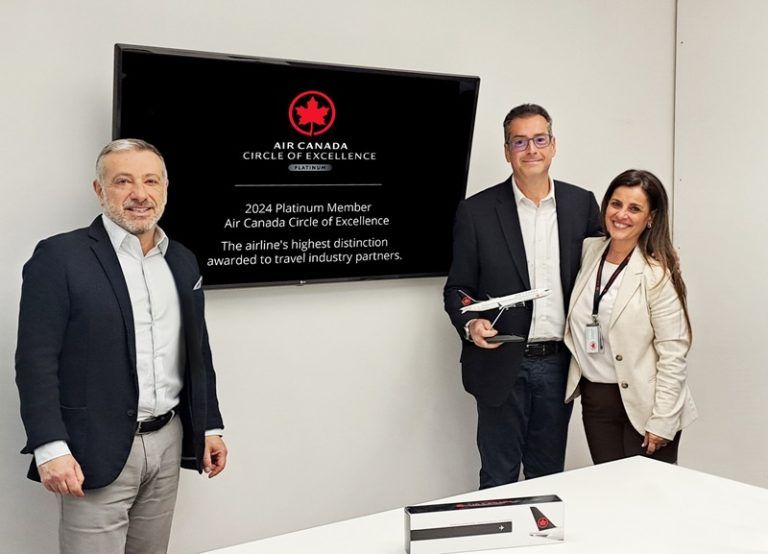 Welcome Travel Group entra nel Platinum Circle of Excellence di Air Canada